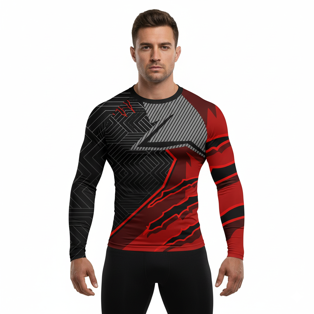Scratch Premium Sublimated Rashguard Kids Adults Unisex