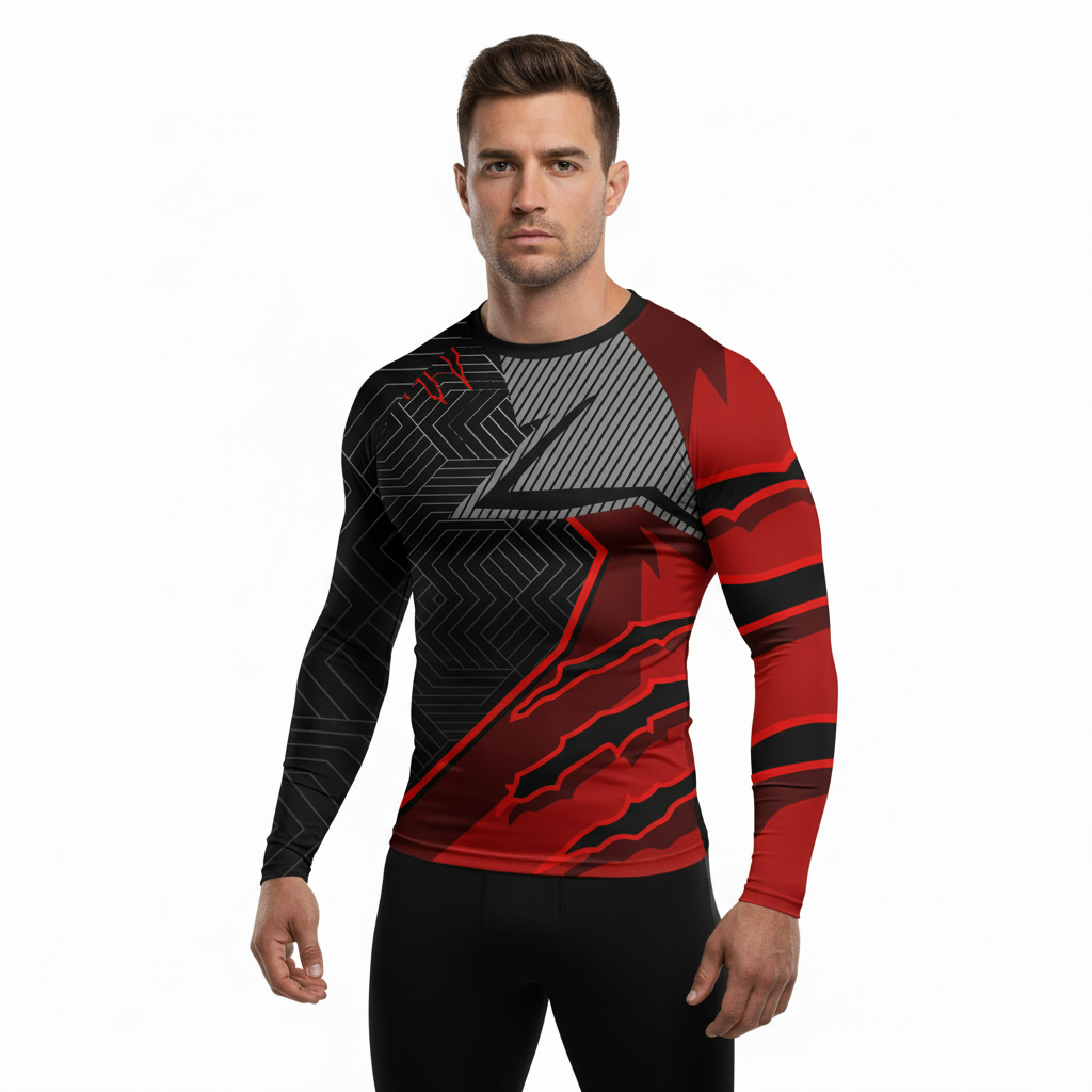 Scratch Premium Sublimated Rashguard Kids Adults Unisex