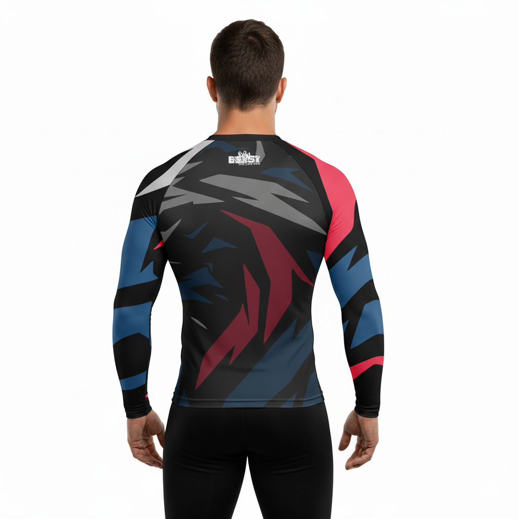 Tiger Premium Sublimated Rashguard Kids Adults Unisex