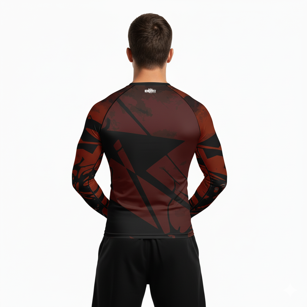 Samurai Premium Sublimated Rashguard Kids Adults Unisex