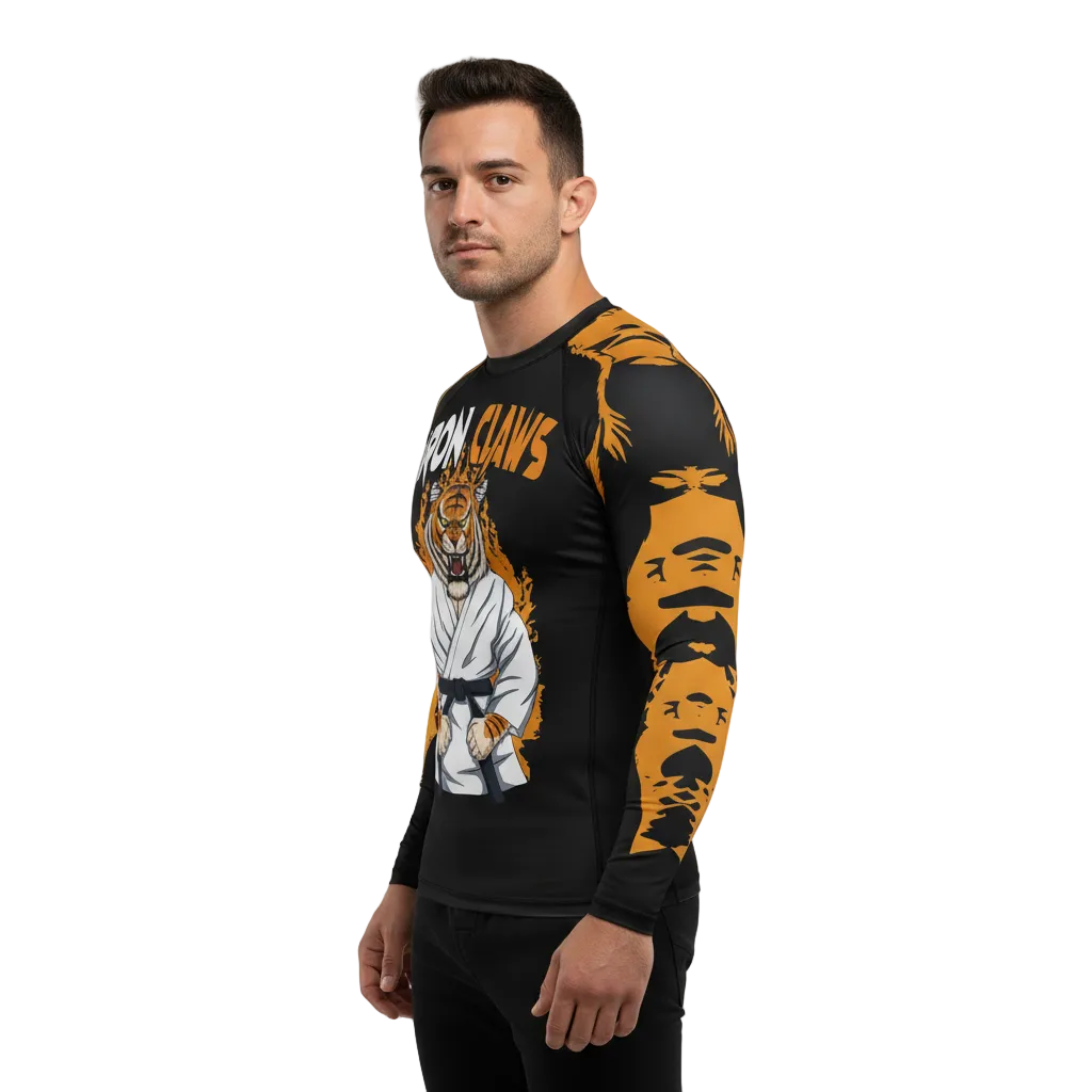 Iron Claws Premium Sublimated Rashguard Kids Adults Unisex