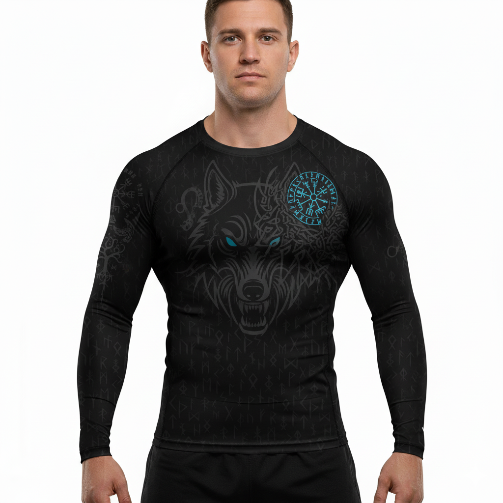 Viking Premium Sublimated Rashguard Kids Adults Unisex