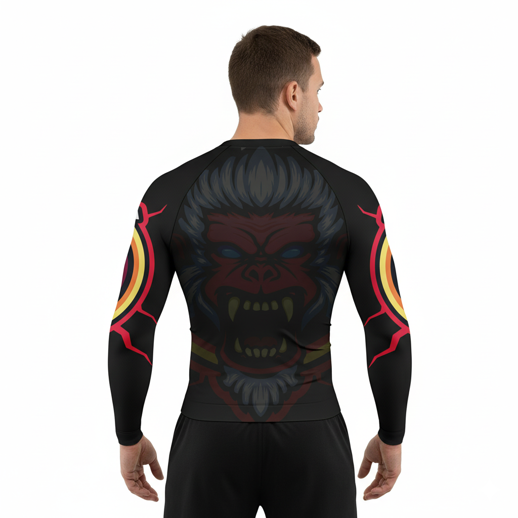 Rampage Premium Sublimated Rashguard Kids Adults Unisex