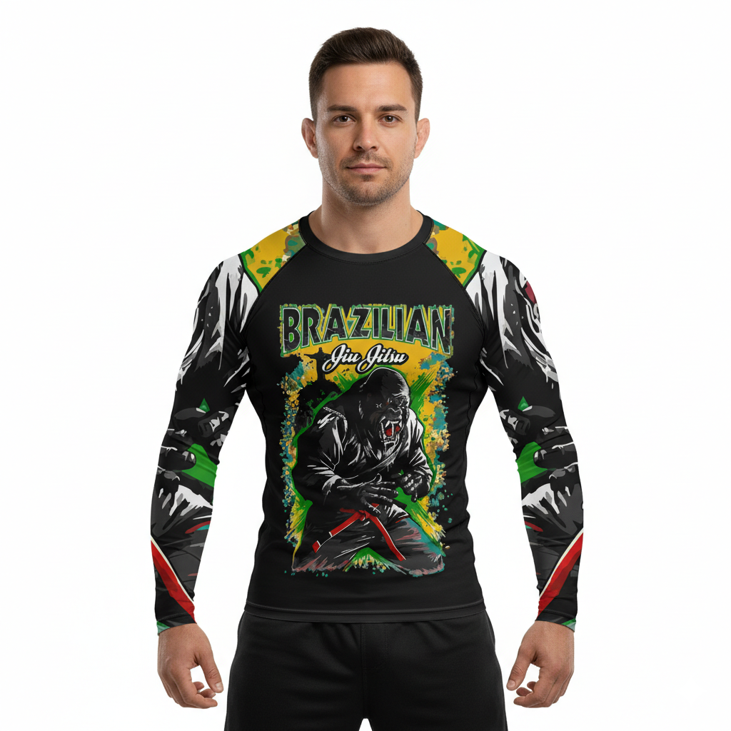 Guerilla Premium Sublimated Rashguard Kids Adults Unisex