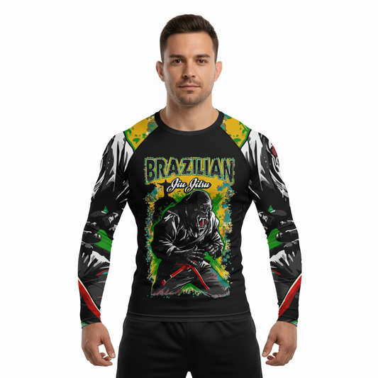 Guerilla Premium Sublimated Rashguard Kids Adults Unisex
