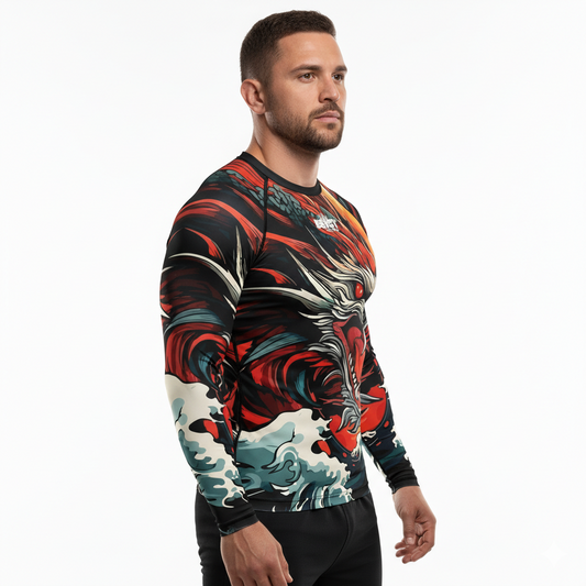 Dragon Premium Sublimated Rashguard Kids Adults Unisex