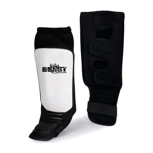 Premium Shin Guards with Instep Coverage for Training & Competition