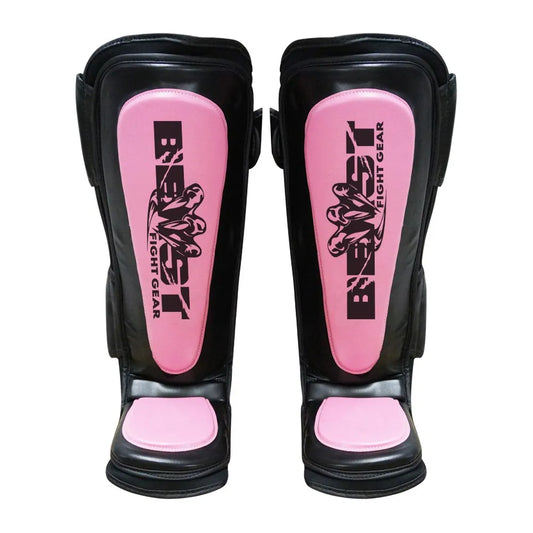 Secure-Fit Shin Instep Guards for MMA, Boxing & Krav Maga