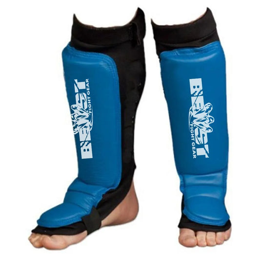 Pro Fighter Shin & Foot Guards for Ultimate Comfort & Protection