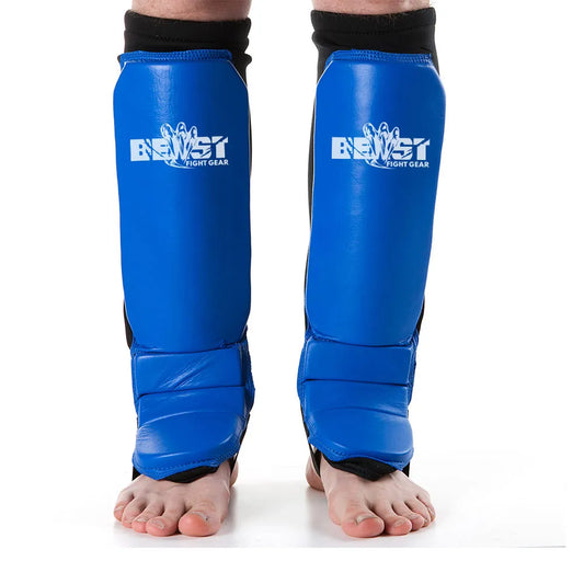 High-Impact Shin Instep Guards for Boxing & Kickboxing