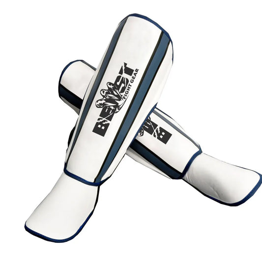Professional Shin Guards with Instep Protection for Martial Arts