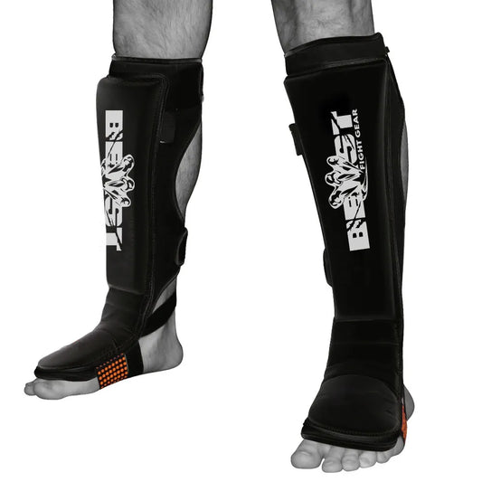 Durable Shin Instep Guards for Intense Combat & Training