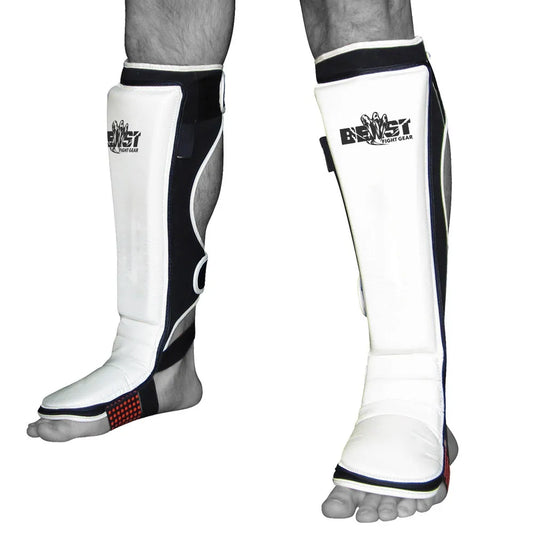 Adjustable Shin Instep Pads for Boxing & Competitive Fighting