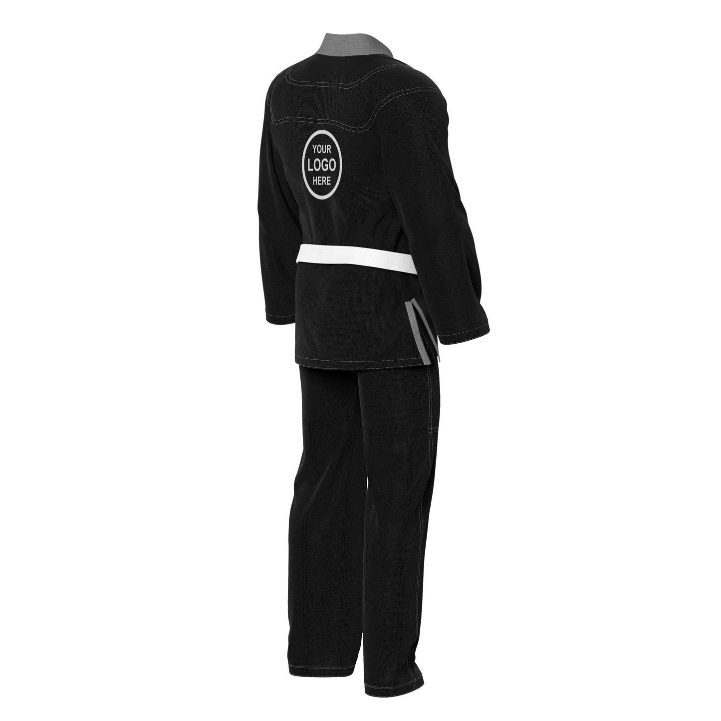Adult unisex Brazilian Jiu Jitsu BJJ gi with a stylish contrast color design