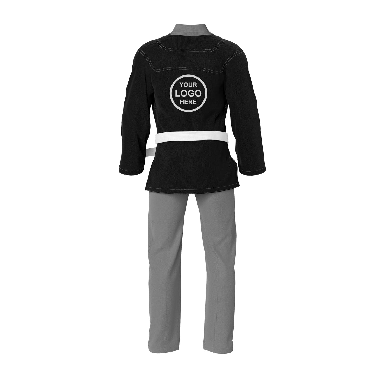 Adult unisex Brazilian Jiu Jitsu BJJ gi with a stylish contrast color design