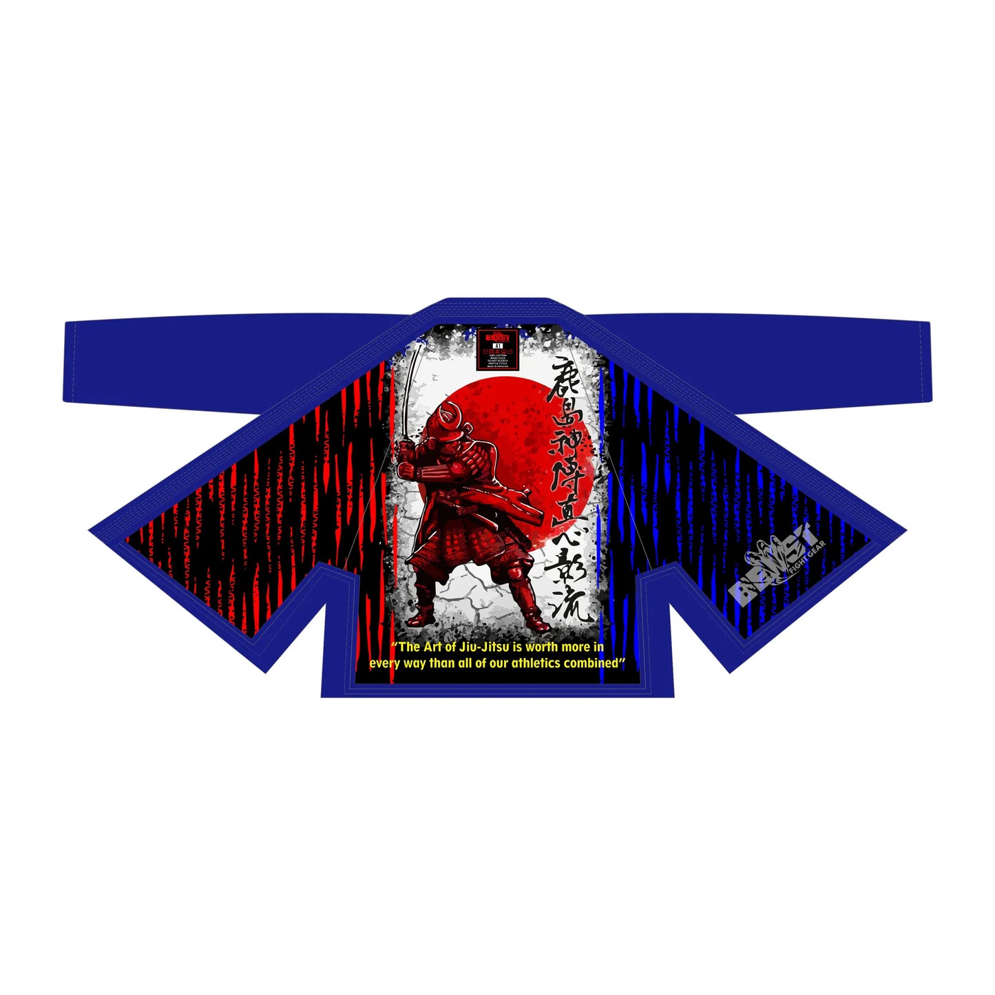 Beast Fight Gear - Professional Unisex Brazilian Jiu-Jitsu Gi with Inner Sublimation