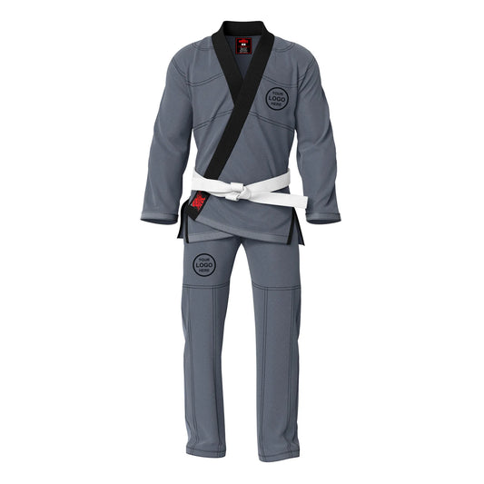 Adult unisex Brazilian Jiu Jitsu BJJ gi with a stylish contrast color design