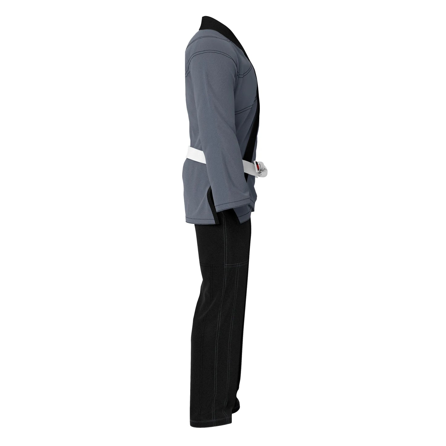 Adult unisex Brazilian Jiu Jitsu BJJ gi with a stylish contrast color design