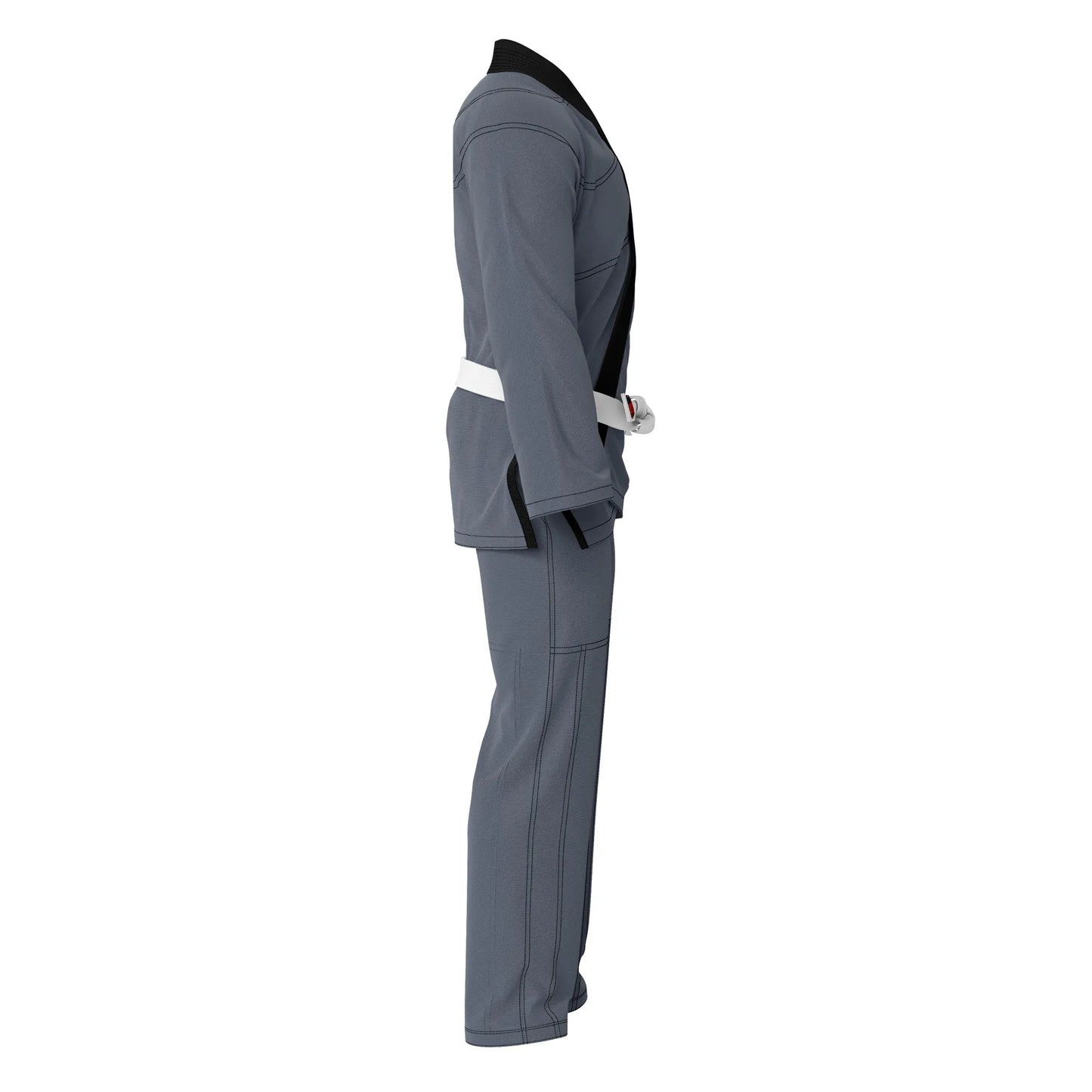 Adult unisex Brazilian Jiu Jitsu BJJ gi with a stylish contrast color design
