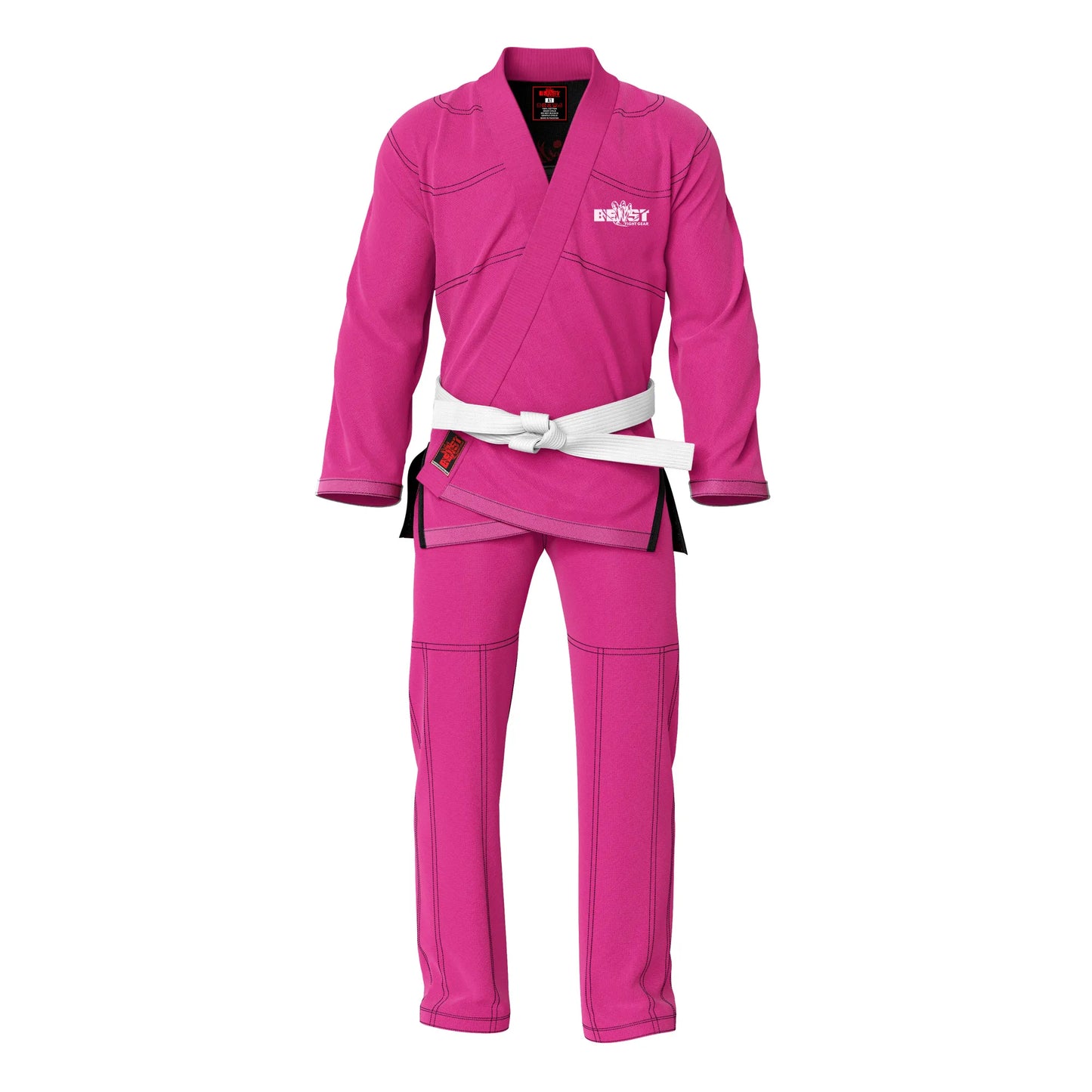 Beast Fight Gear - Professional Unisex Brazilian Jiu-Jitsu Gi with Inner Sublimation