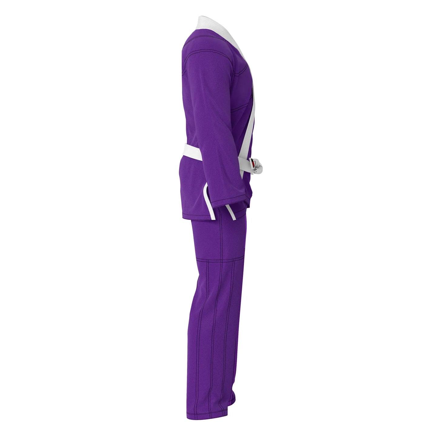 Adult unisex Brazilian Jiu Jitsu BJJ gi with a stylish contrast color design