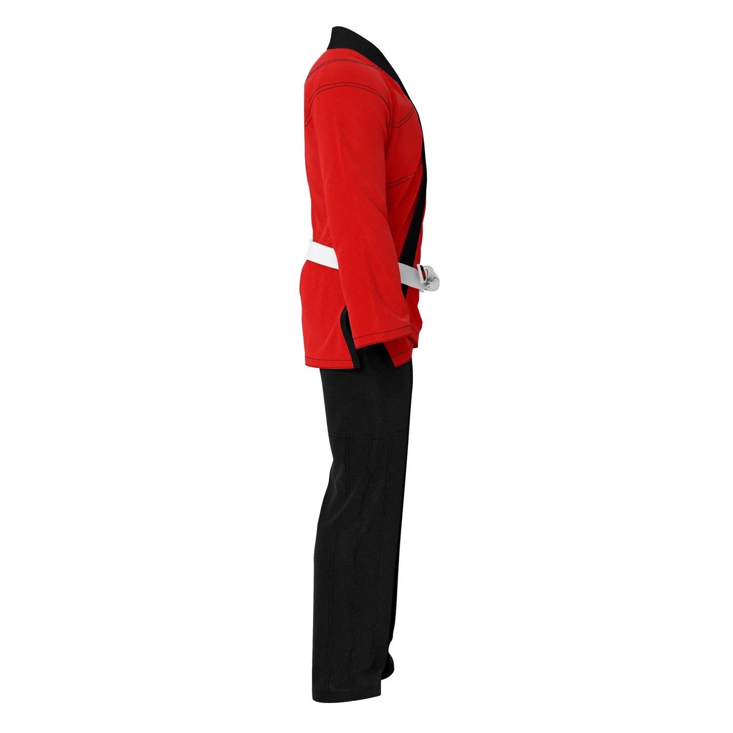 Adult unisex Brazilian Jiu Jitsu BJJ gi with a stylish contrast color design