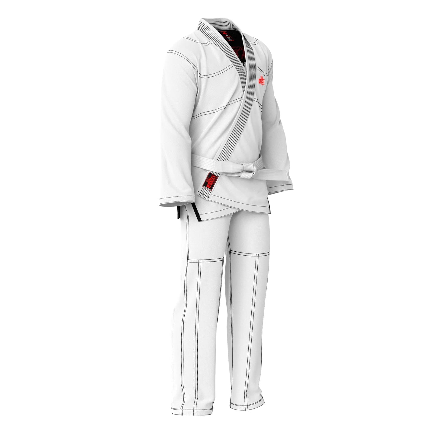 Beast Fight Gear - Professional Unisex Brazilian Jiu-Jitsu Gi with Inner Sublimation