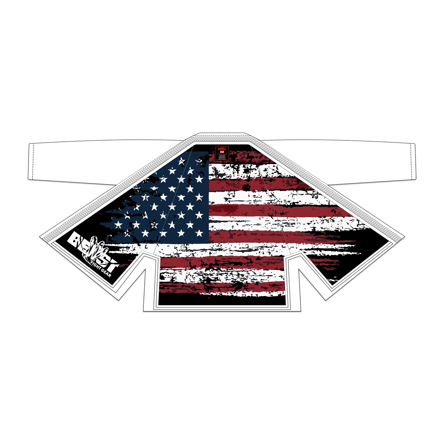 Beast Fight Gear - Professional Unisex Brazilian Jiu-Jitsu Gi with Inner Sublimation