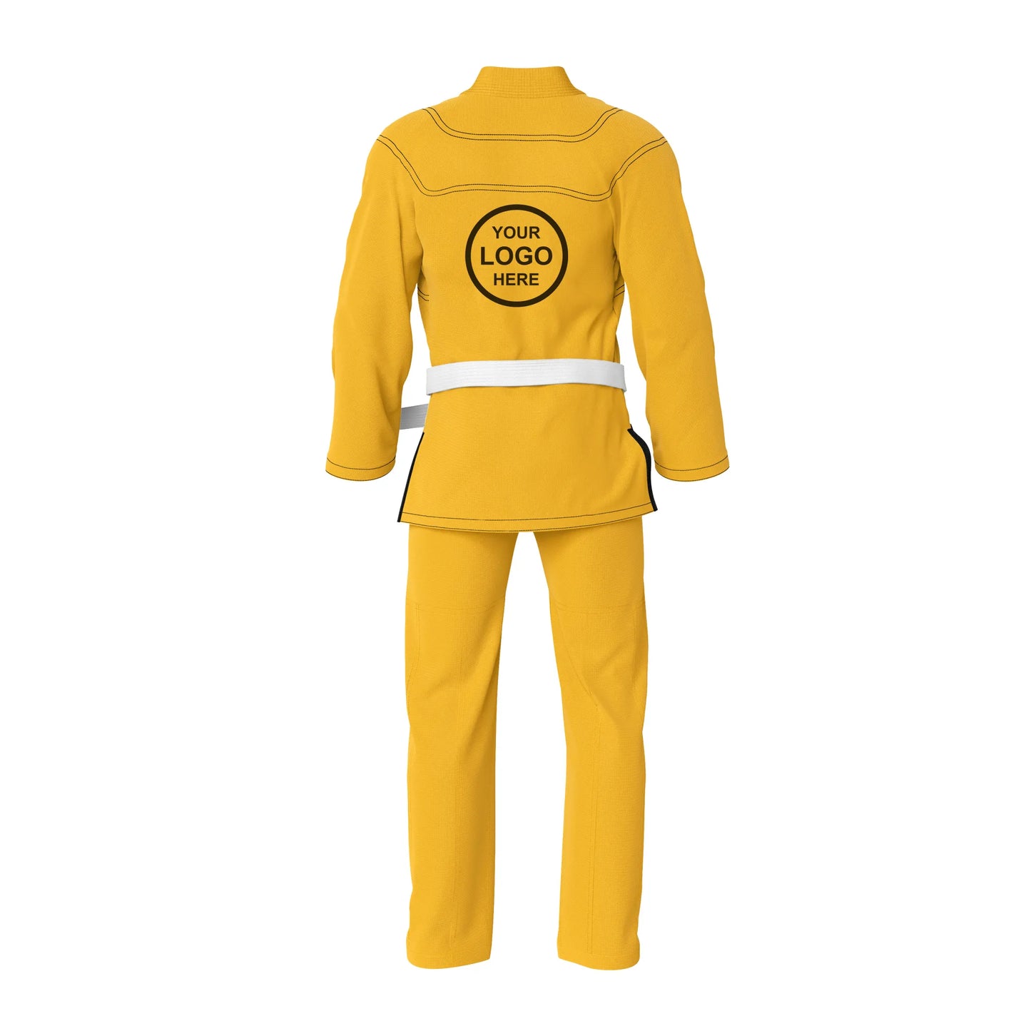 Personalized name and logo Brazilian Jiu Jitsu BJJ gi for kids and adults