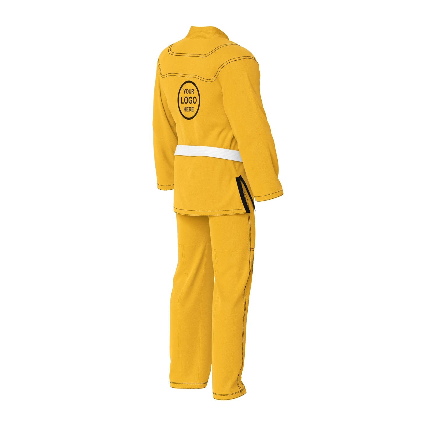 Personalized name and logo Brazilian Jiu Jitsu BJJ gi for kids and adults